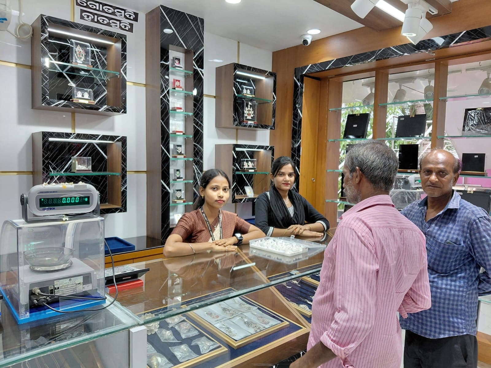 Showroom Interior — At the Counter