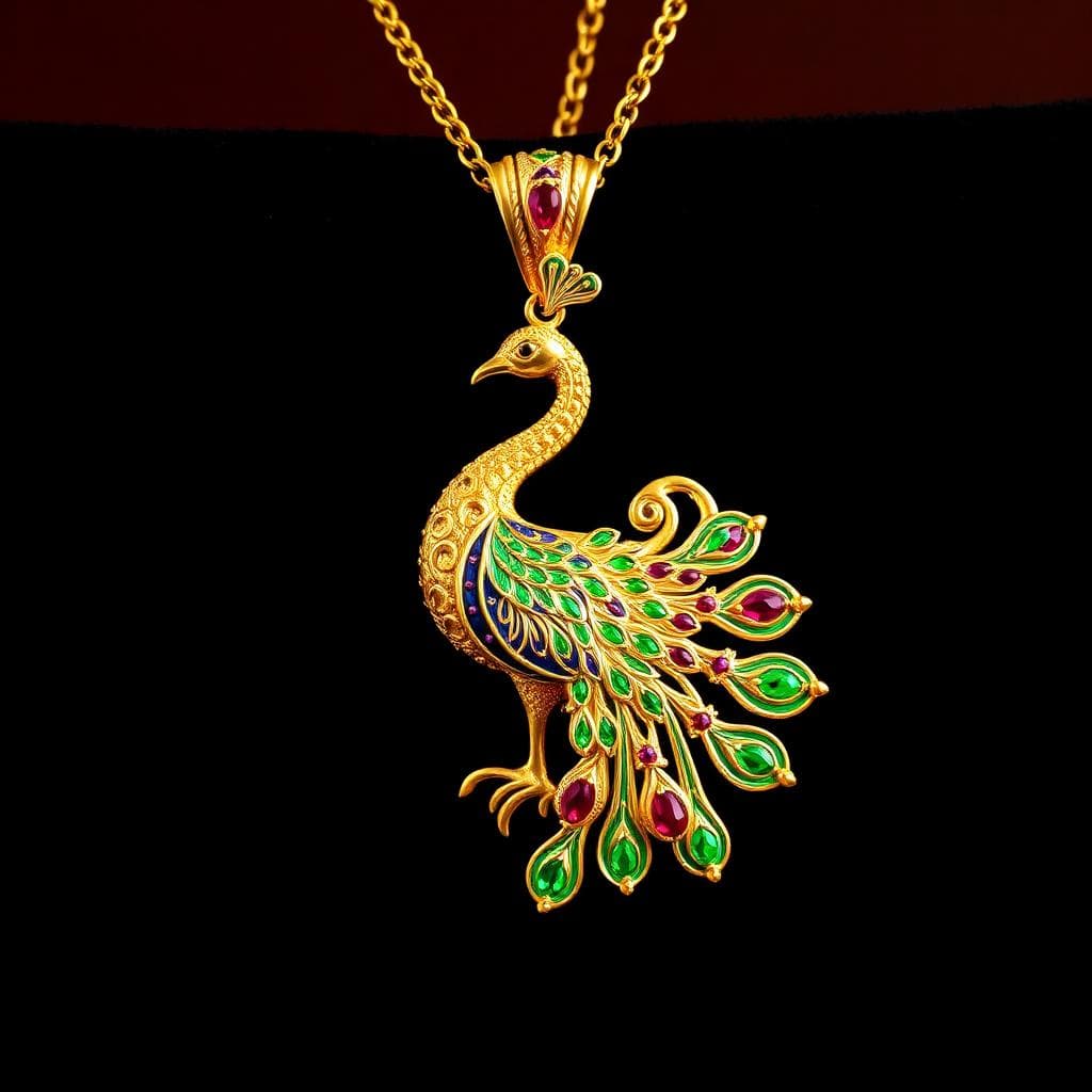 Peacock Pendant