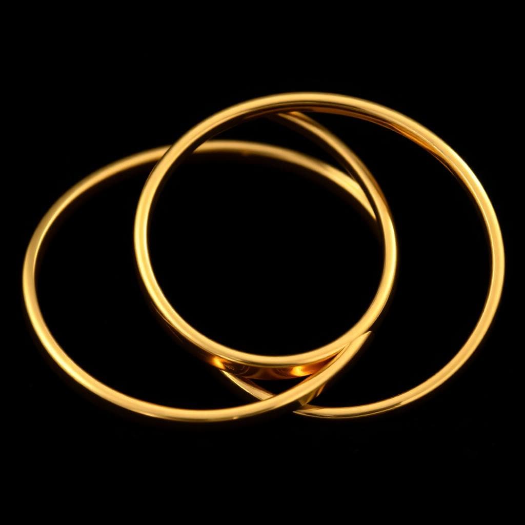 Plain Gold Bangle